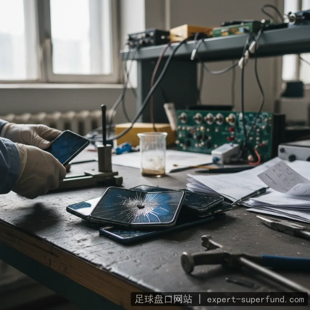 折叠屏屏幕折痕优化失败，新设计耐久测试表现不佳